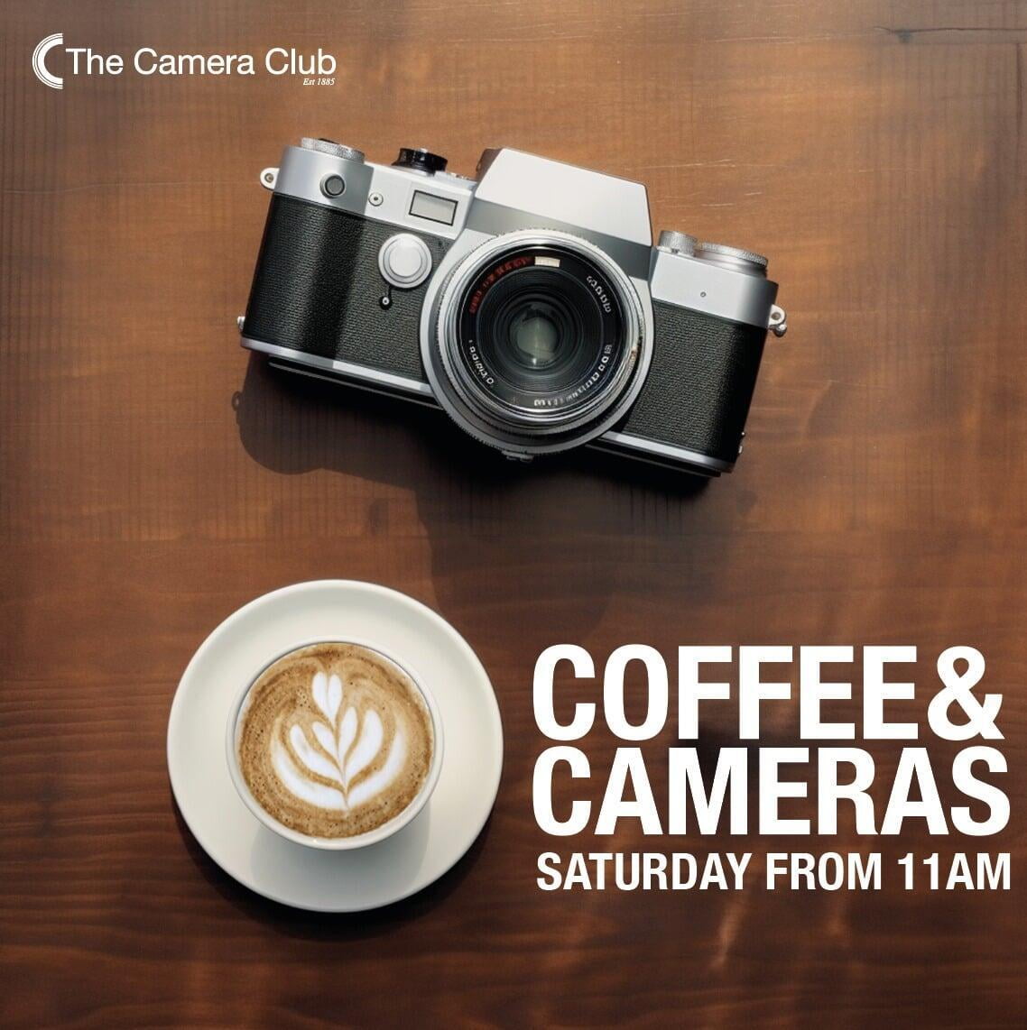 The Camera Club meetups: Coffee &. Cameras