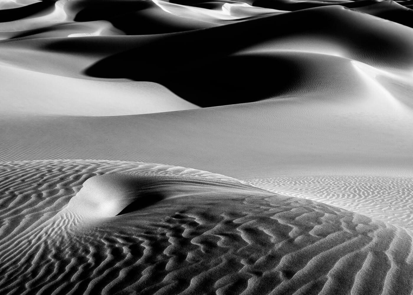 Death Valley Dunes at Dawn